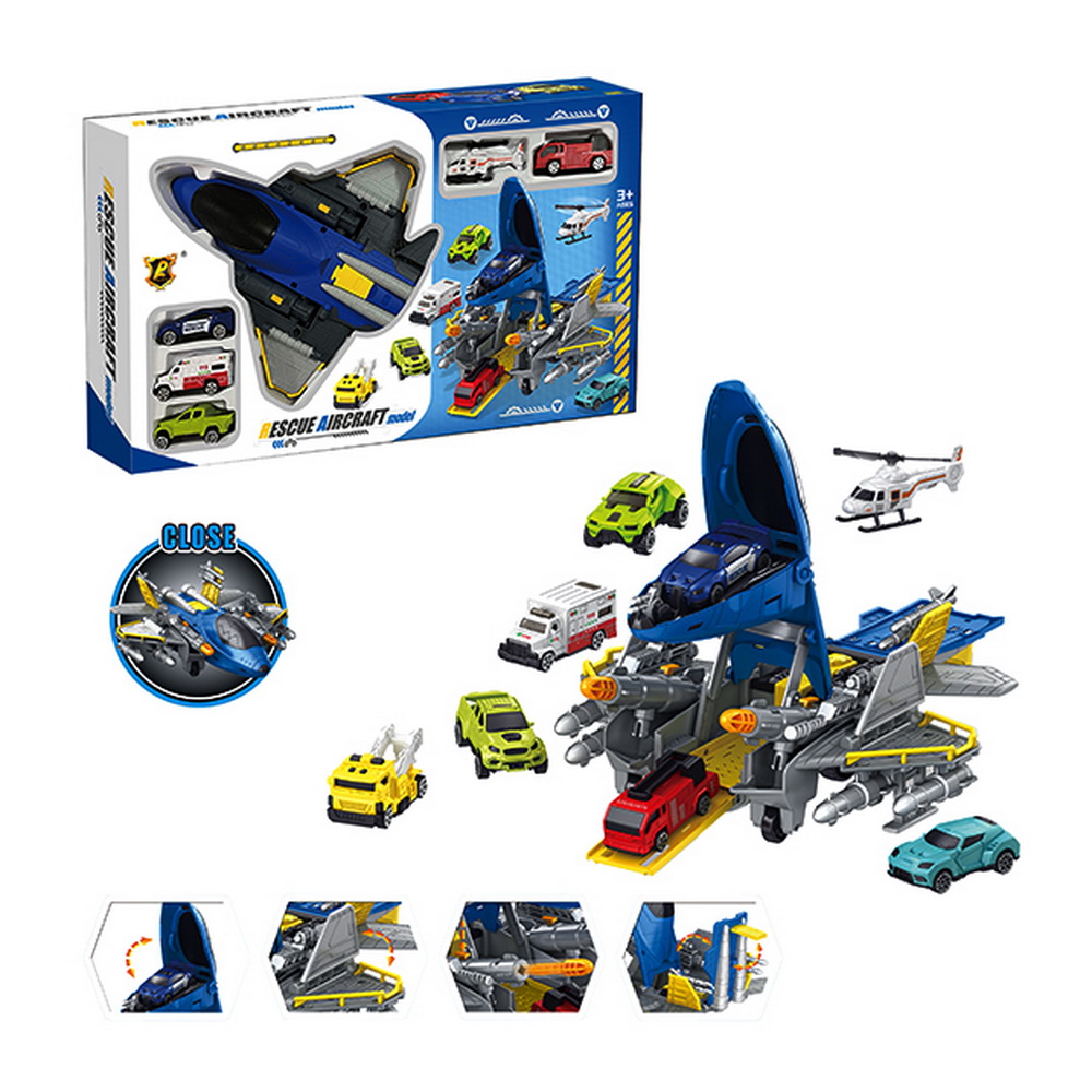 AVION PARKING CON AUTOS