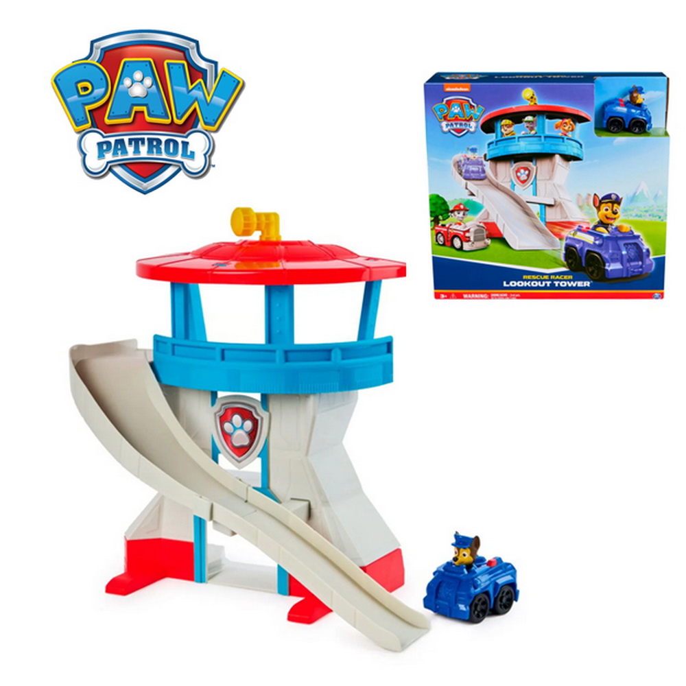 PAW PATROL TORRE DE RESCATE Y VEHICULOS