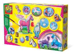 Moldes y Pintura: Caballos fantásticos